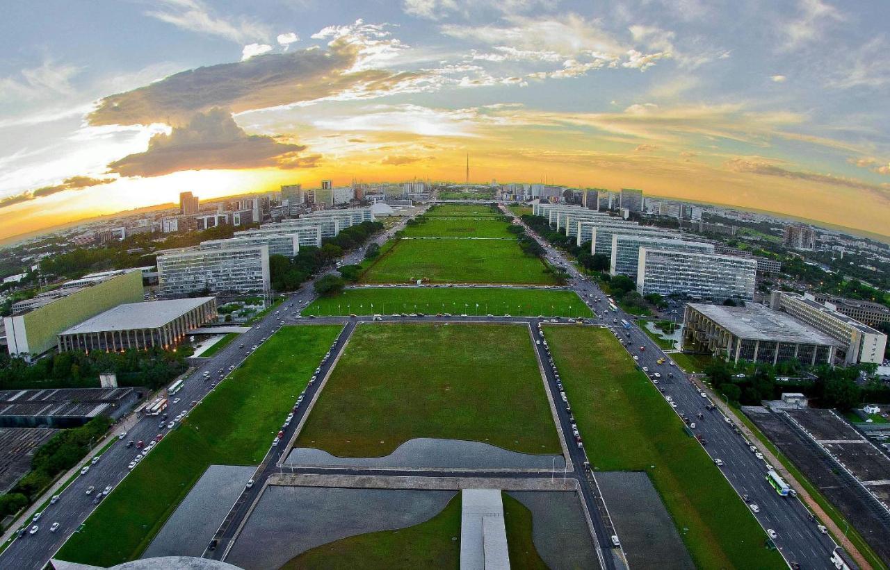 V1005 Flat 10º Andar Com Vista Para Esplanada Brazíliaváros Kültér fotó